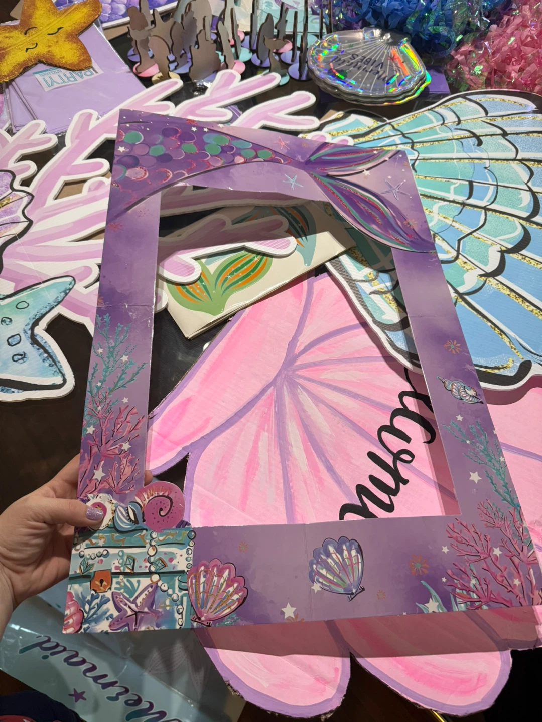 Mermaid Birthday Party Decoration Set - photo 4
