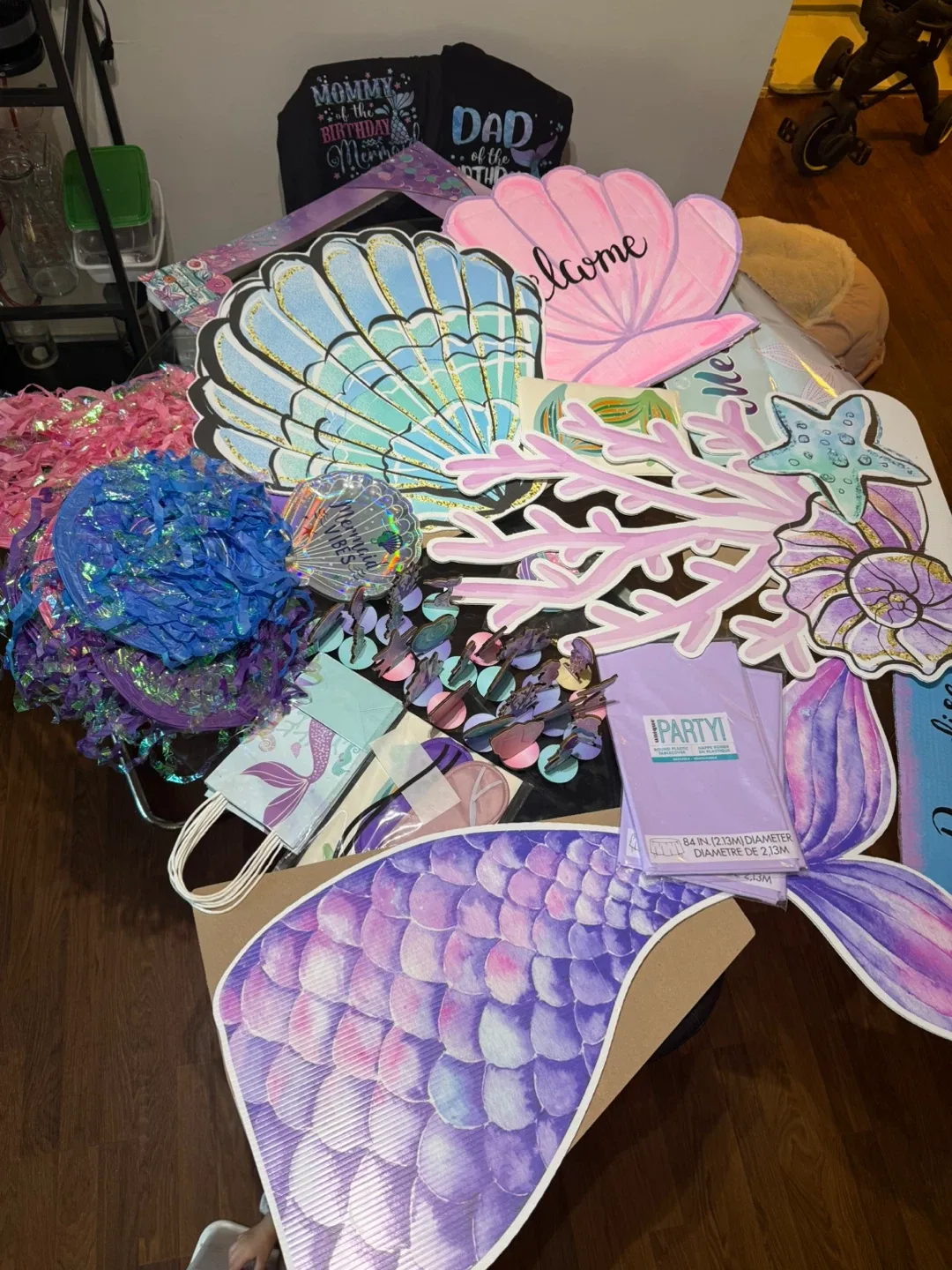 Mermaid Birthday Party Decoration Set