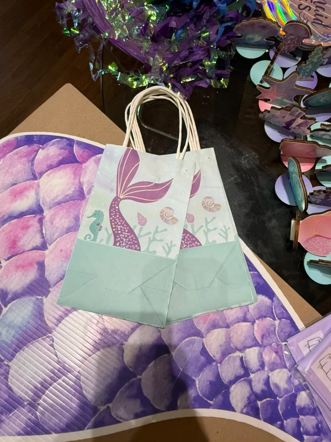 Mermaid Birthday Party Decoration Set image indicator(9)