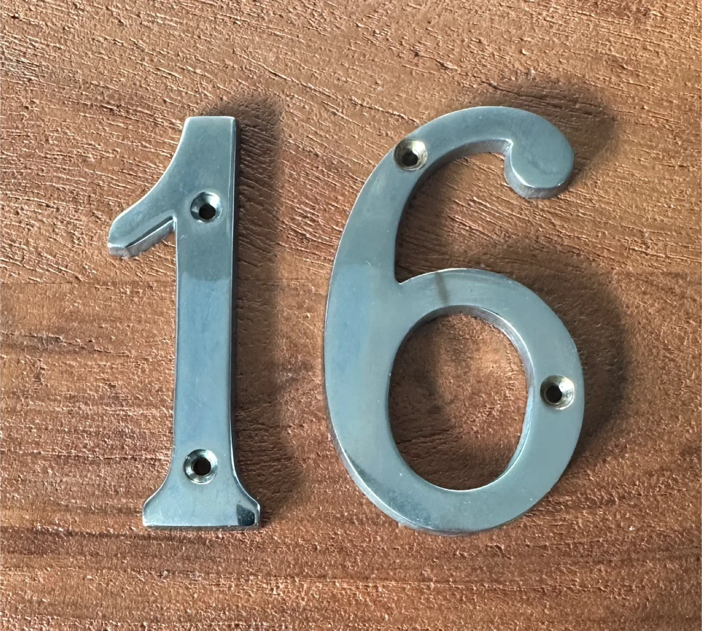 Metal House Numbers - 1 and 6 - both for $5 - East York