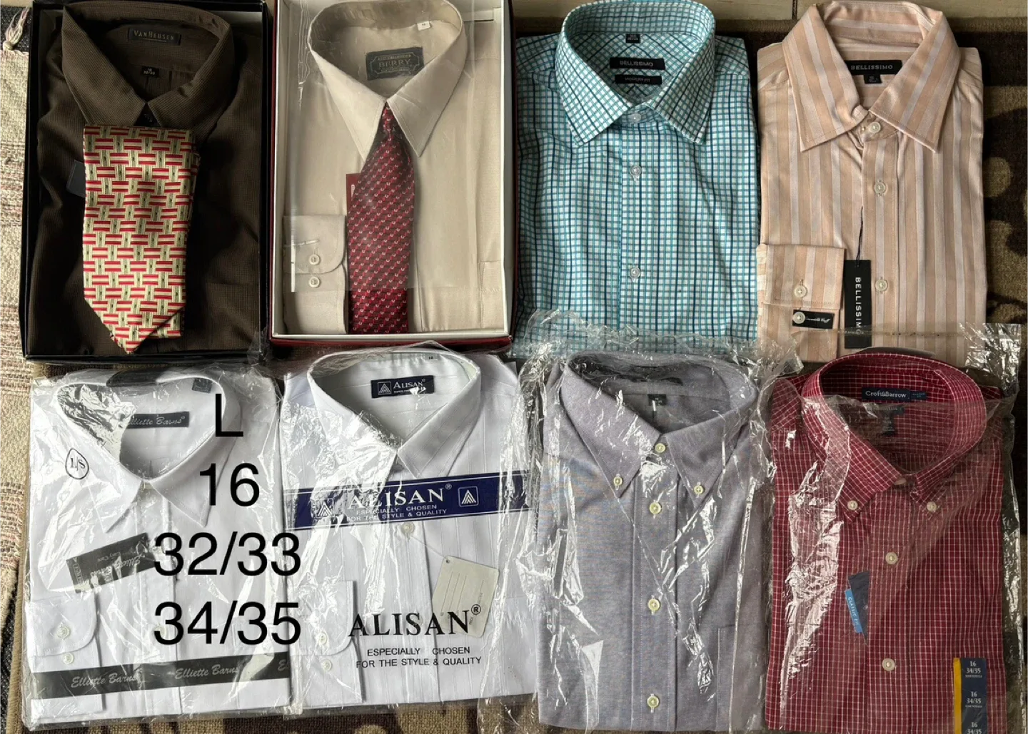 Men's Dress Shirt & Tie Sets image indicator(4)