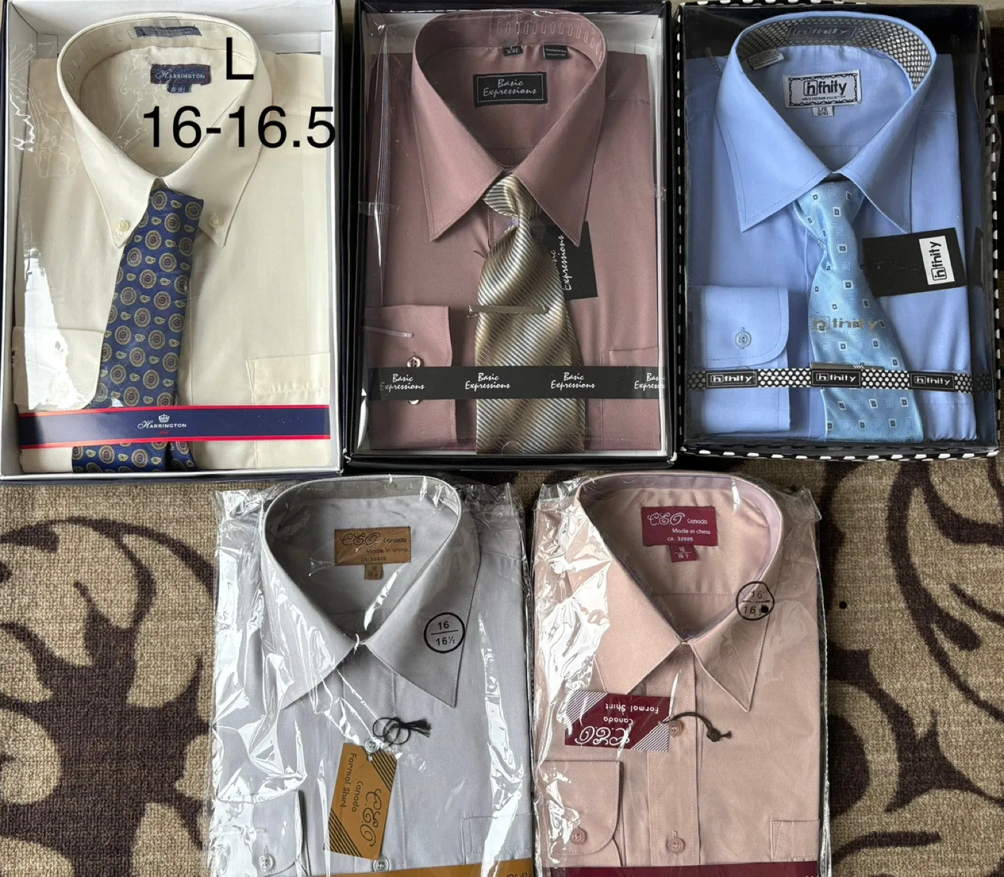 Men's Dress Shirt & Tie Sets image indicator(5)