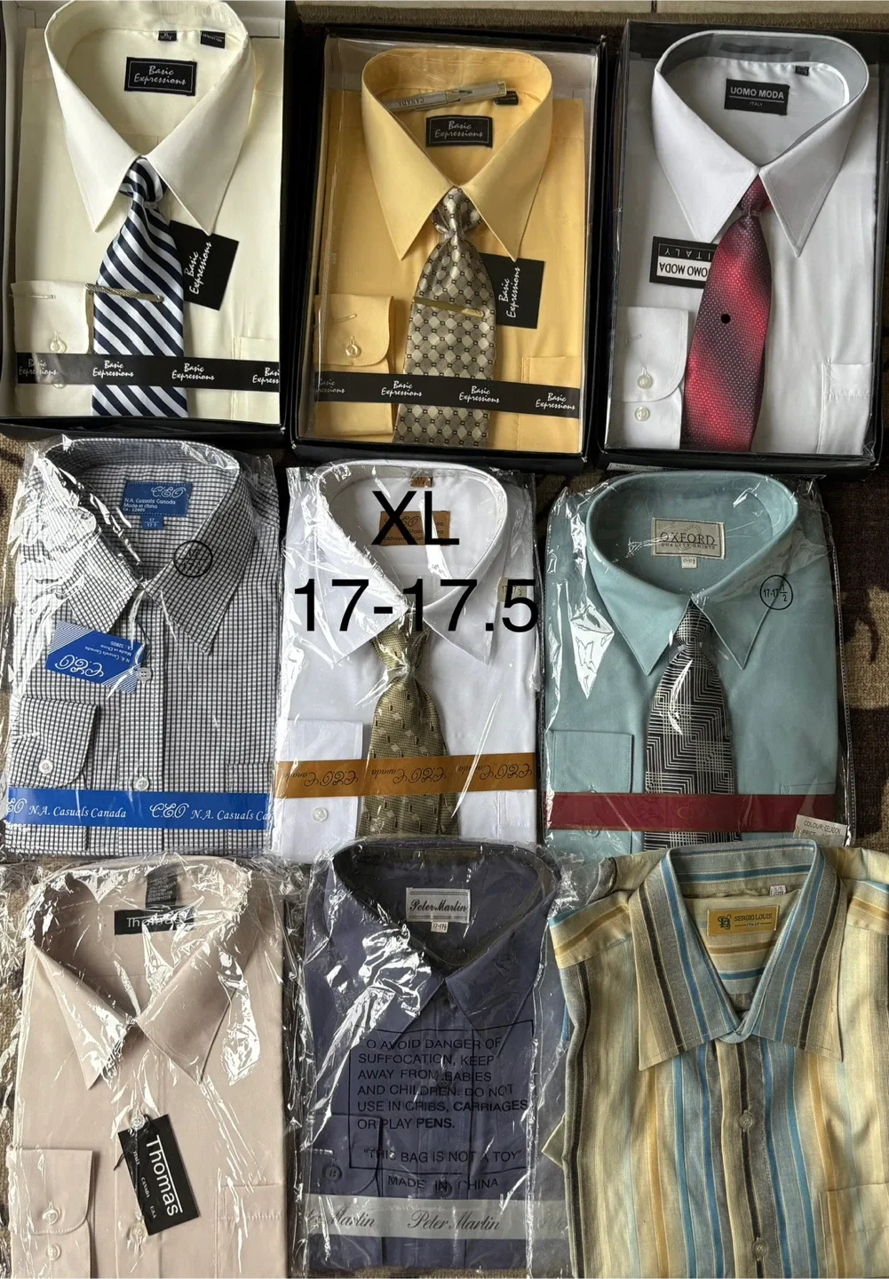 Men's Dress Shirt & Tie Sets image indicator(10)