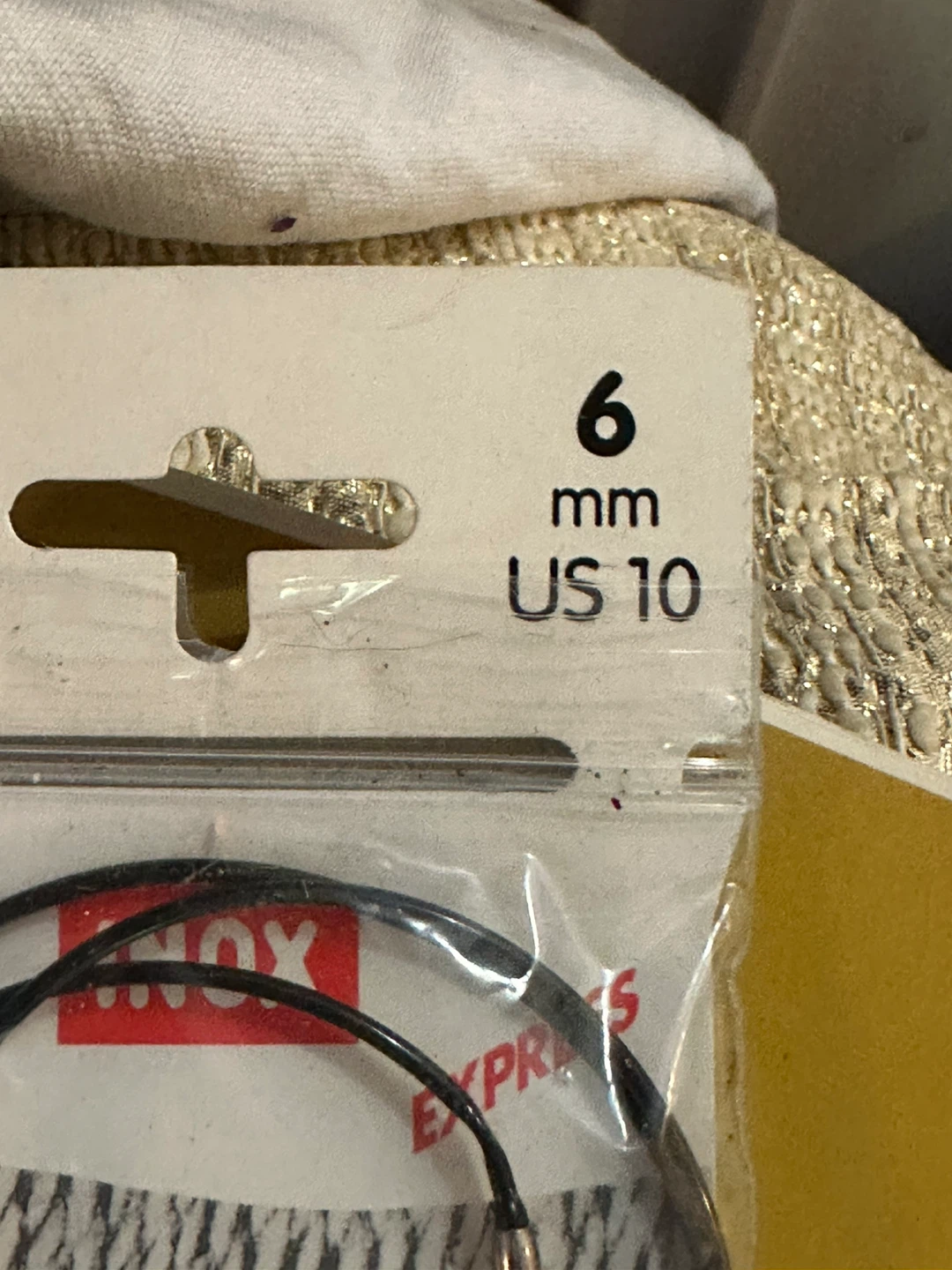 Inox Knitting Needles Size 10 (6mm/29") New - photo 3