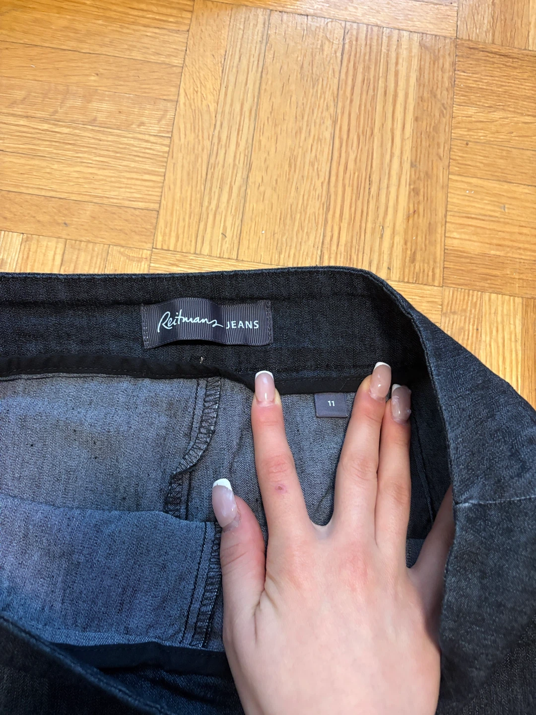 Reitmans Jeans Skirt - Size 11 - photo 3