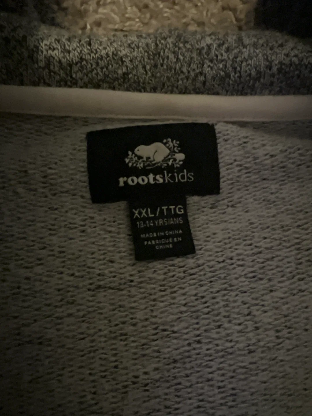 Roots Kids Full Zip Hoodie - XXL (13-14 yrs) image indicator(2)