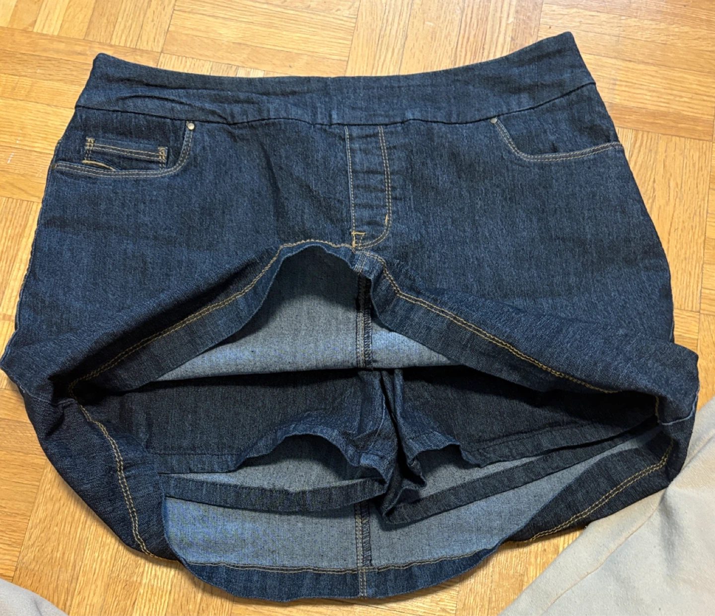 Reitmans Jeans Skirt - Size 11 - photo 2