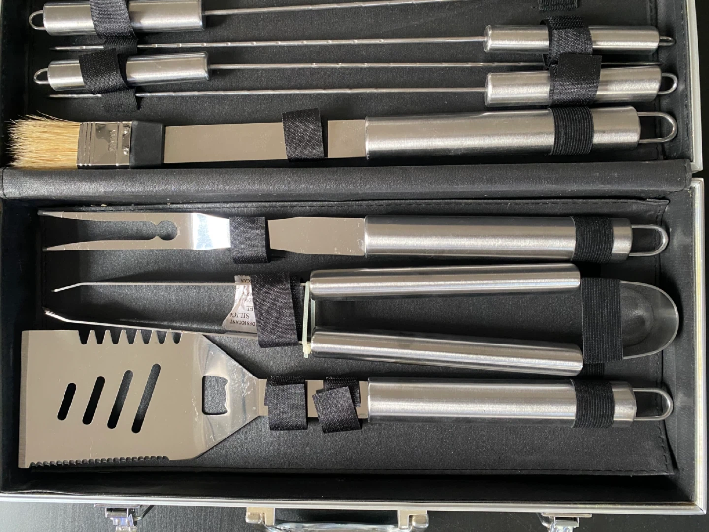 BBQ Grill Tool Set with Case -Stainless steel - photo 4