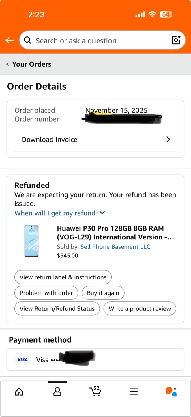 Huawei P30 Pro 128GB 8GB RAM image indicator(3)