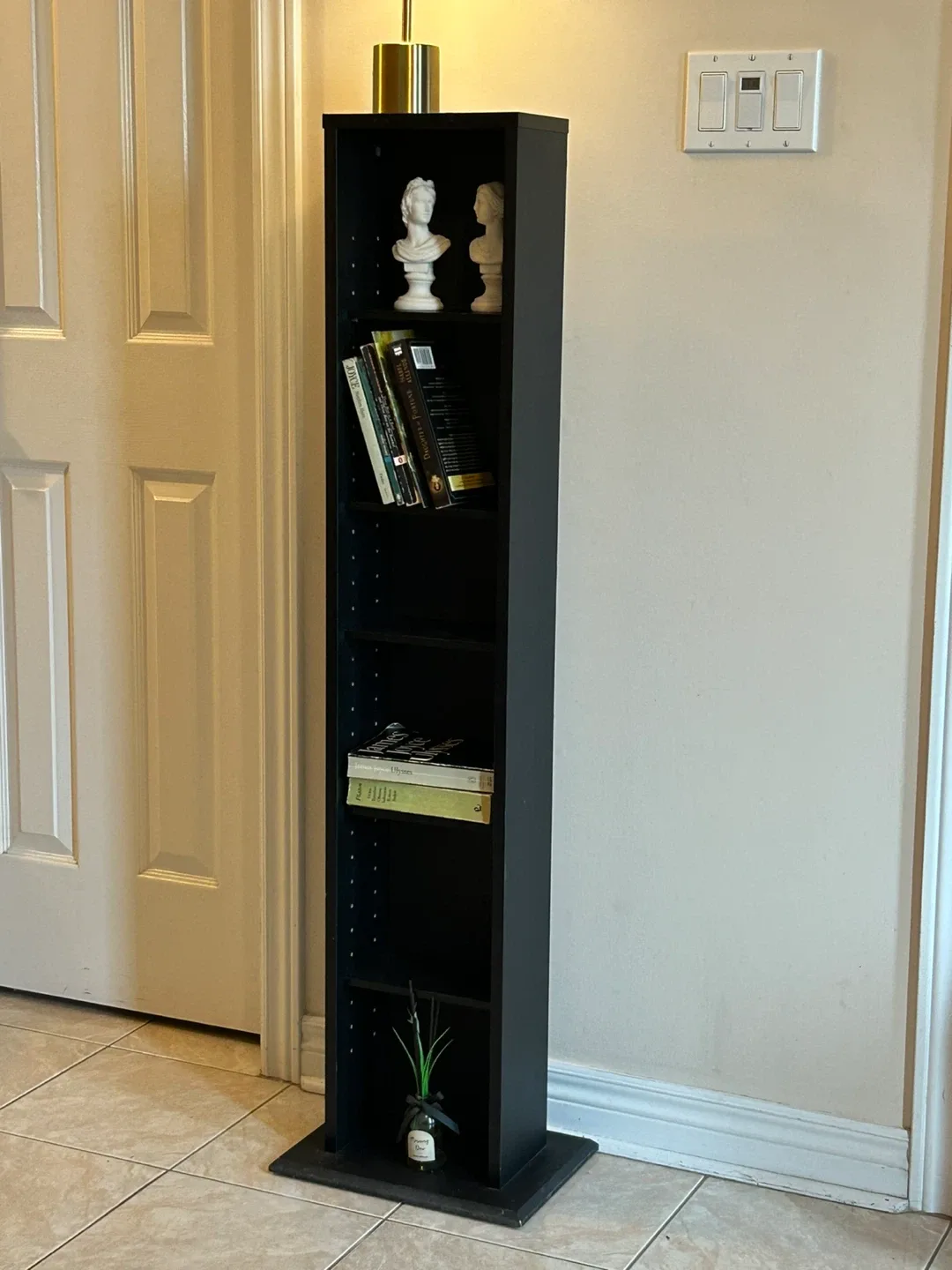 Black Shelf / storage/ tall