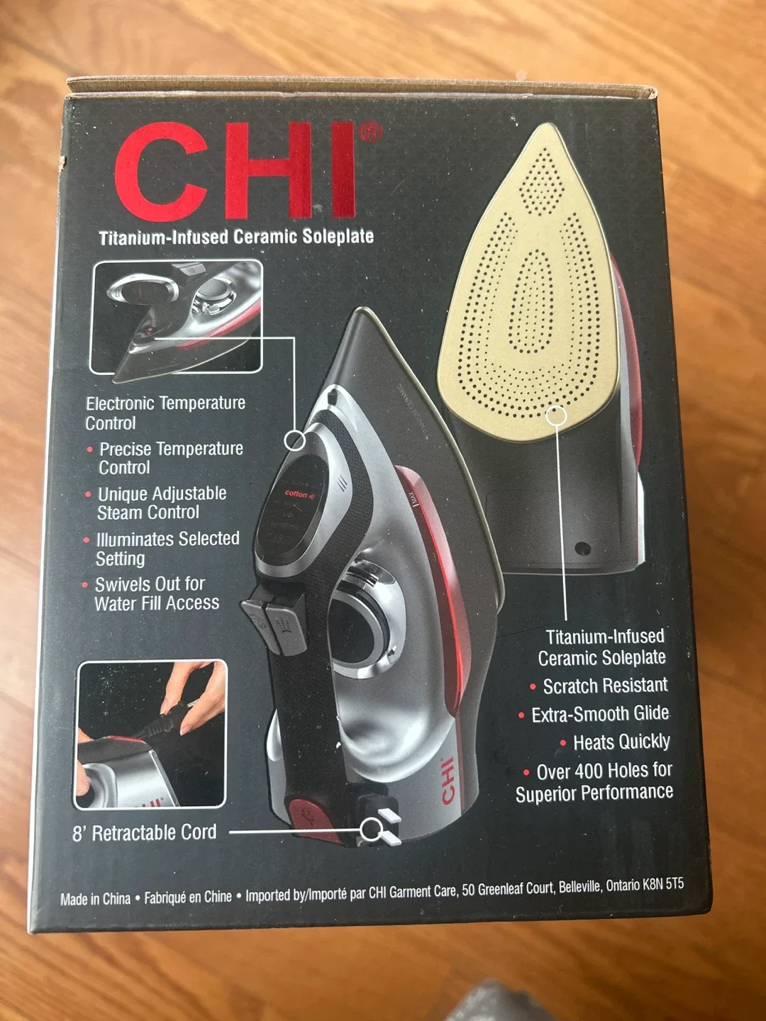 Iron / Electronic with Retractable Cord image indicator(2)