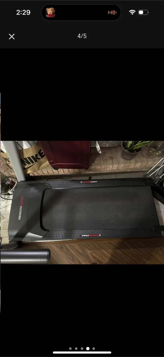 HealthRider ProShox 2 Treadmill image indicator(4)