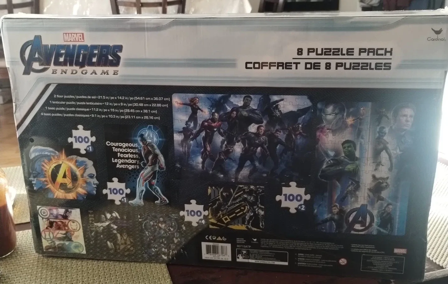 Brand New Marvel Avengers Endgame 8 Puzzle Pack - New image indicator(2)
