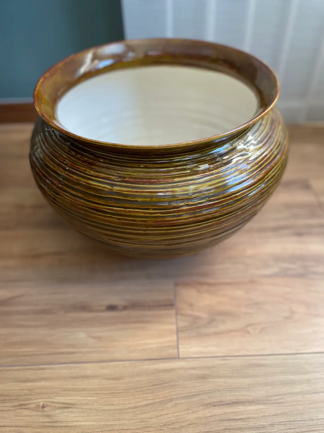 Brown Ceramic Planter Pot