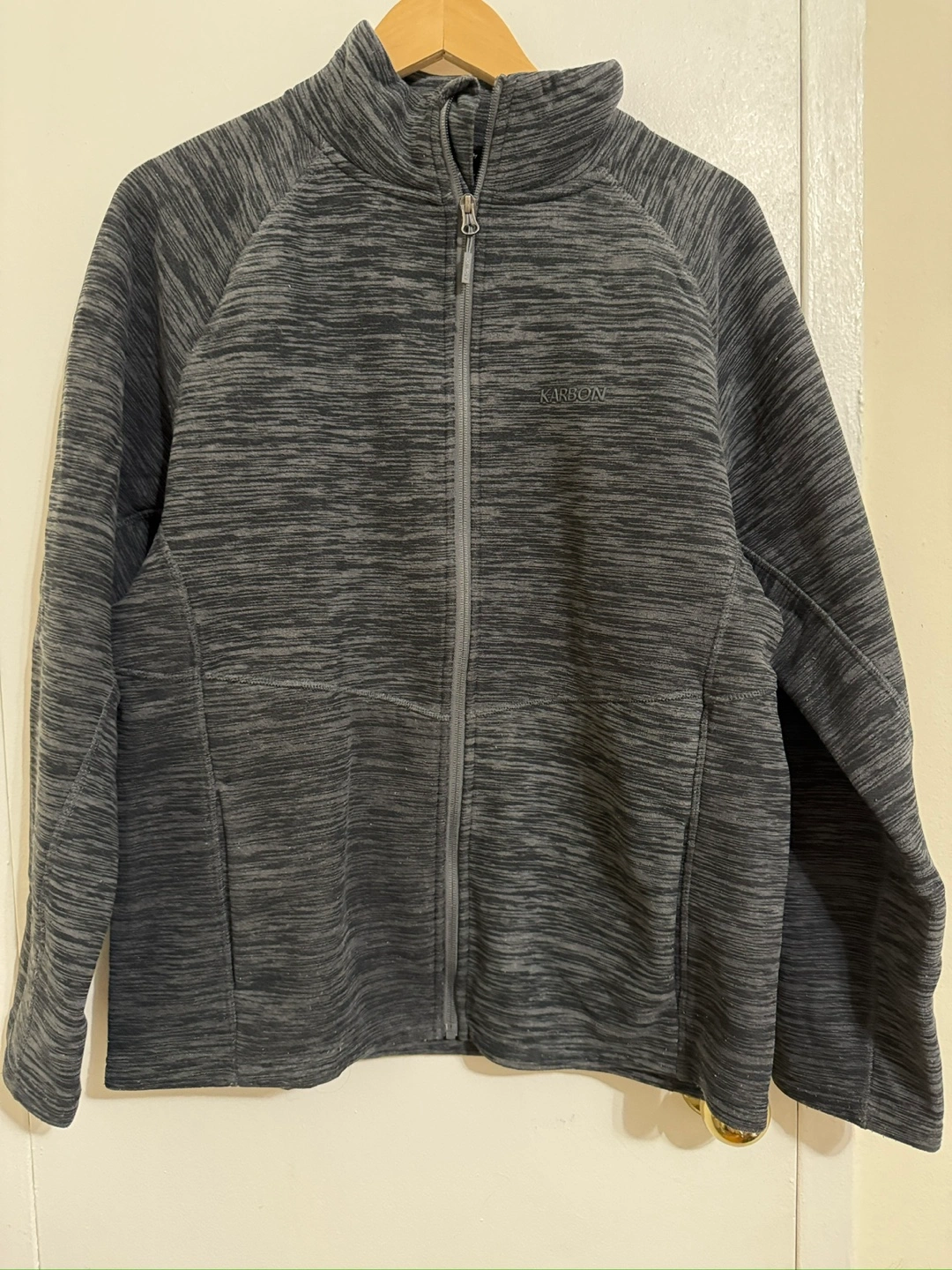 Karbon Gray Full Zip Jacket size M
