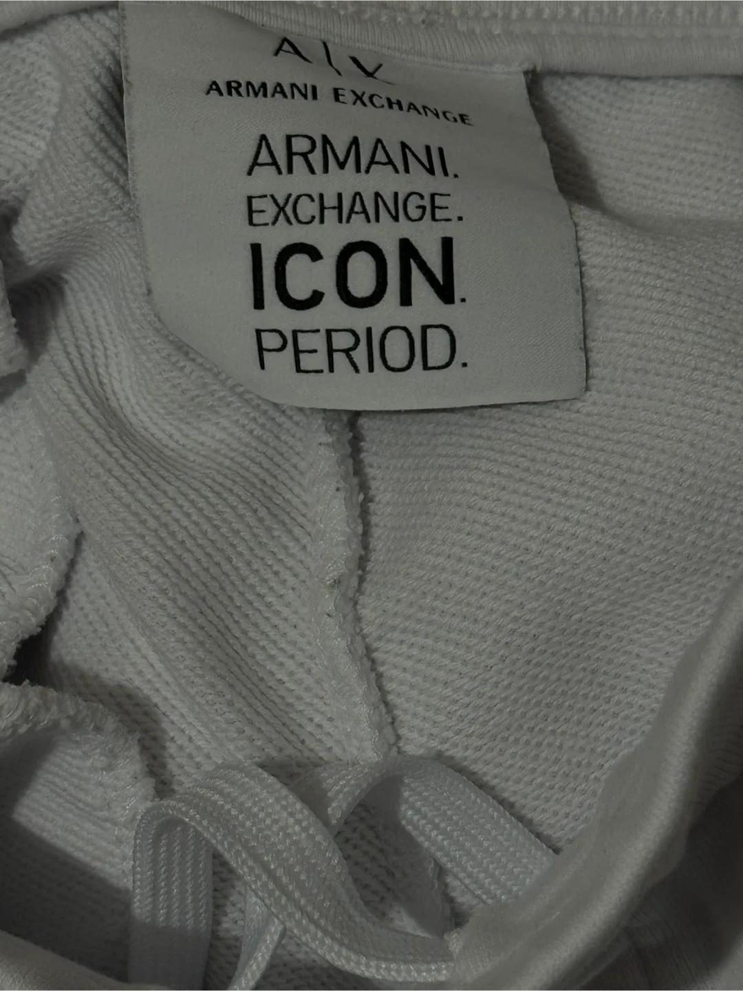 Armani Exchange White Joggers - Size XS image indicator(2)