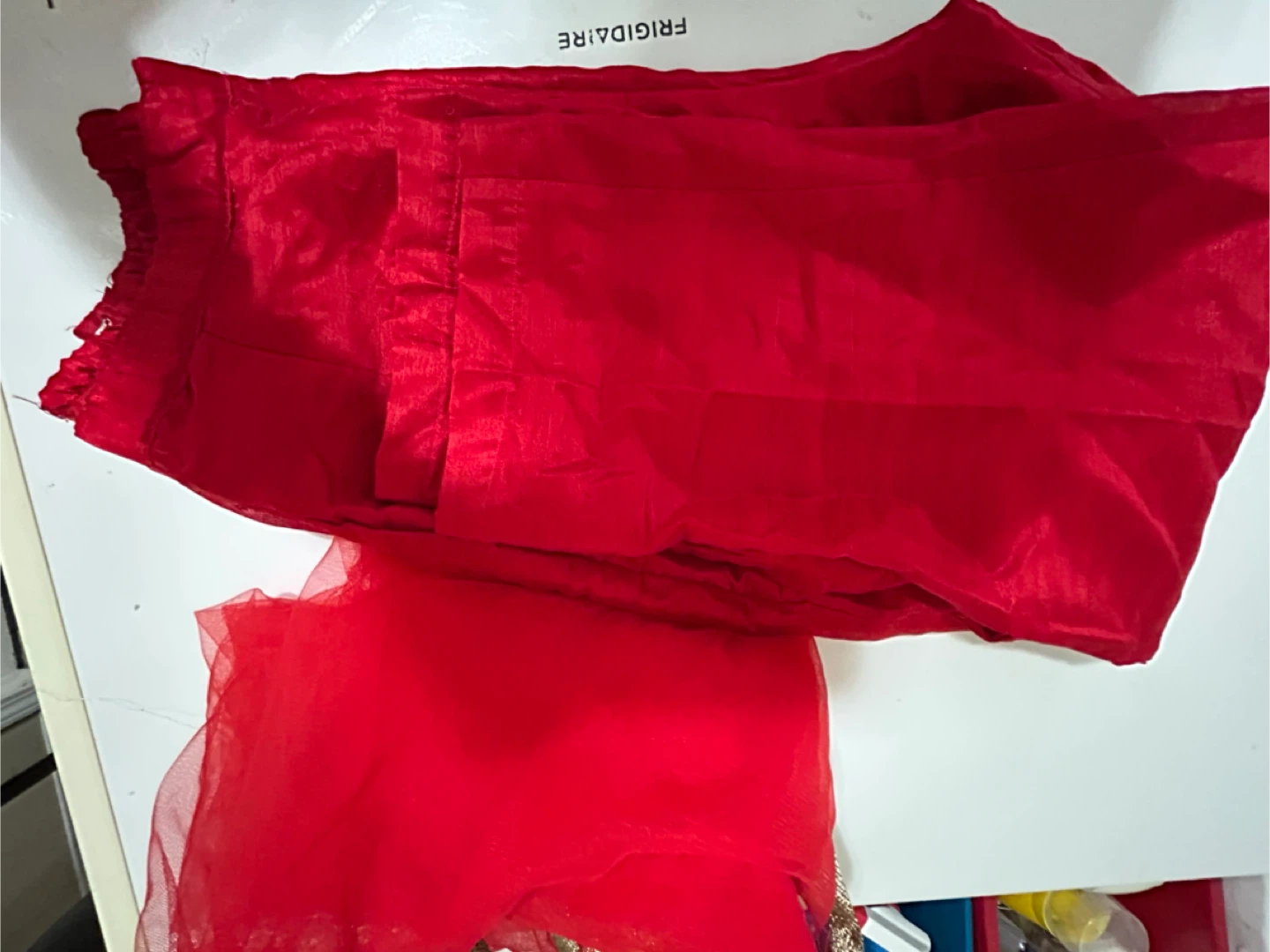 Red Embroidered Suit - photo 4