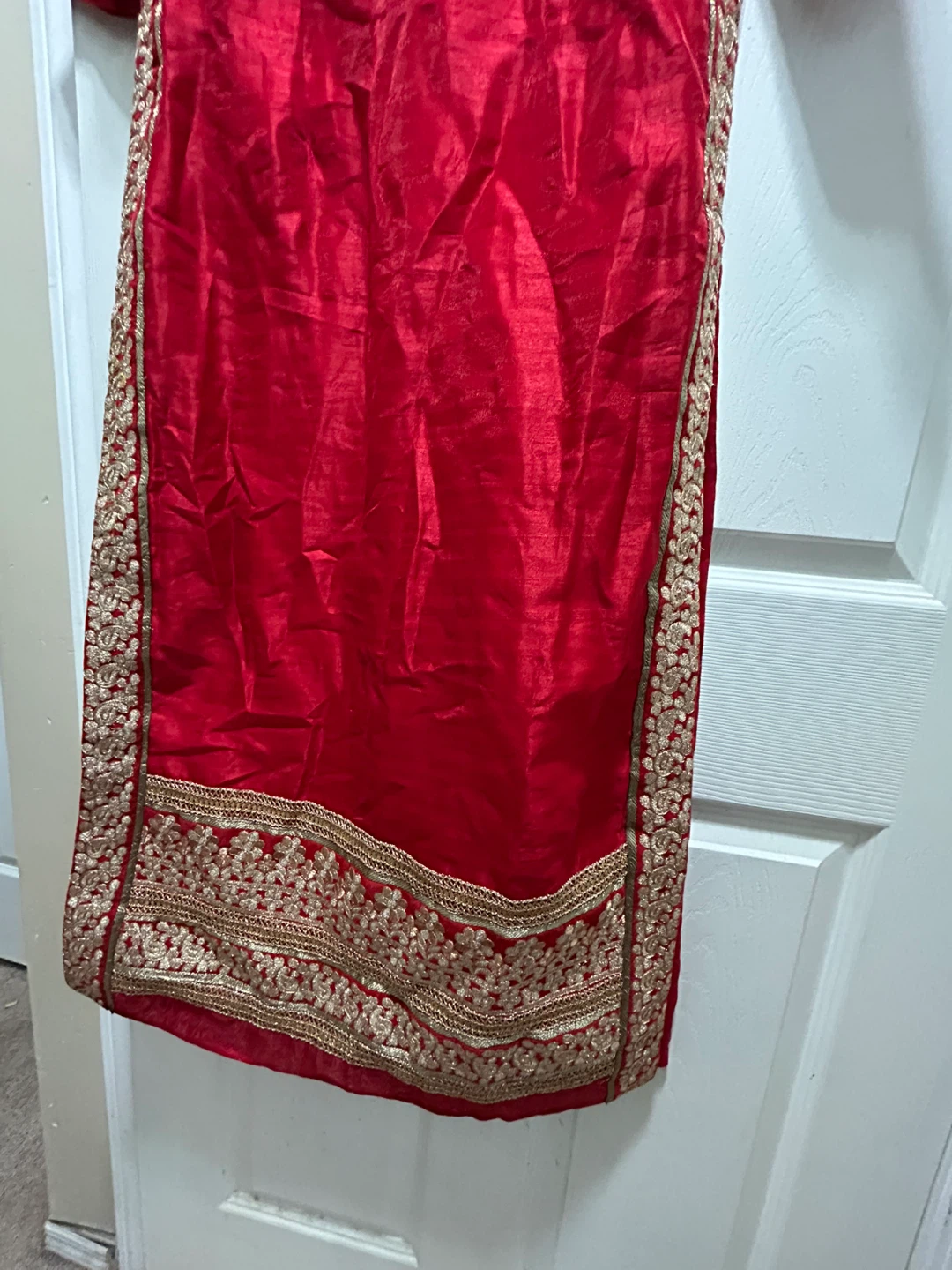 Red Embroidered Suit - photo 2