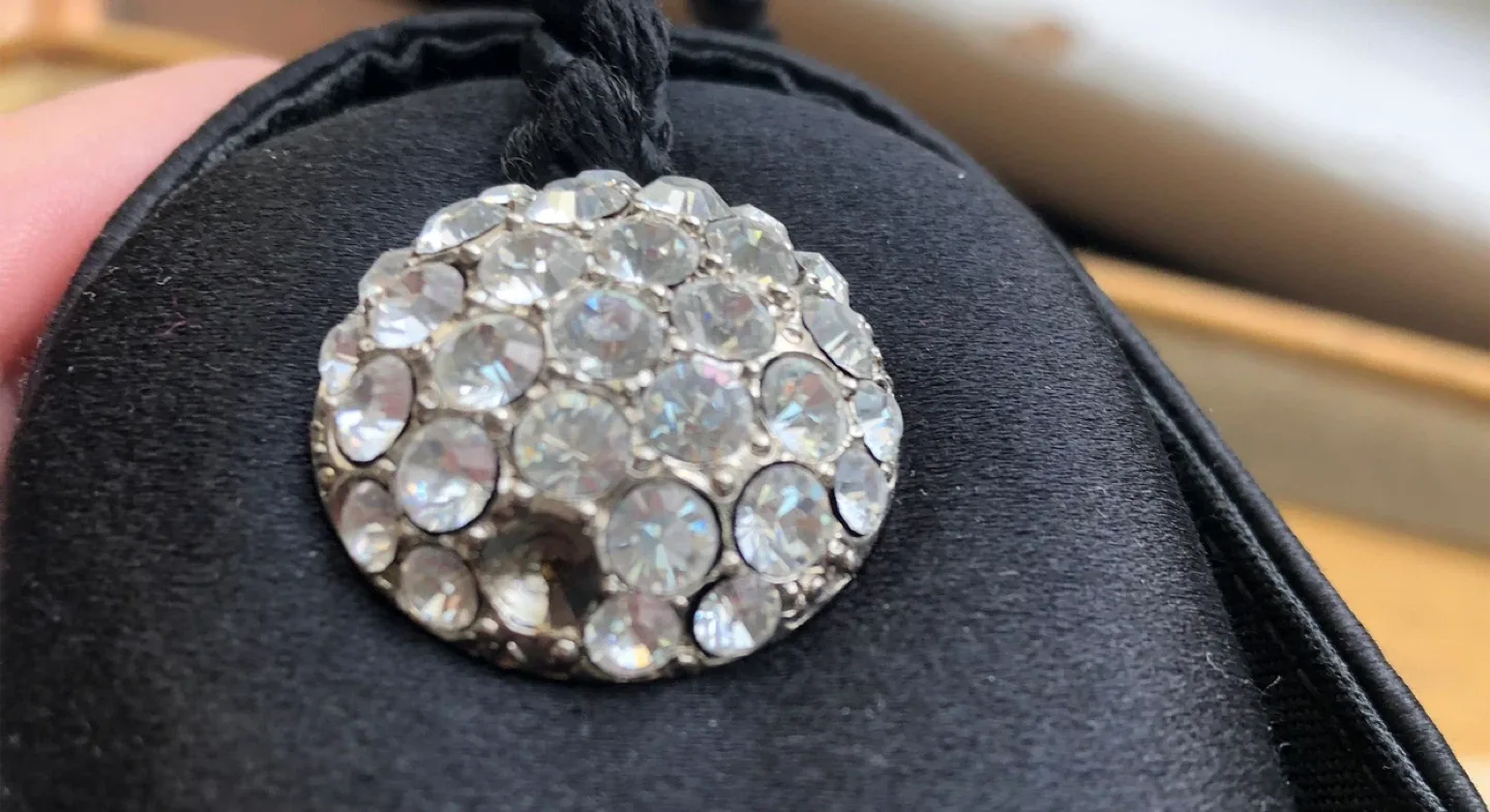 Cole Haan Black Satin Evening Bag image indicator(6)