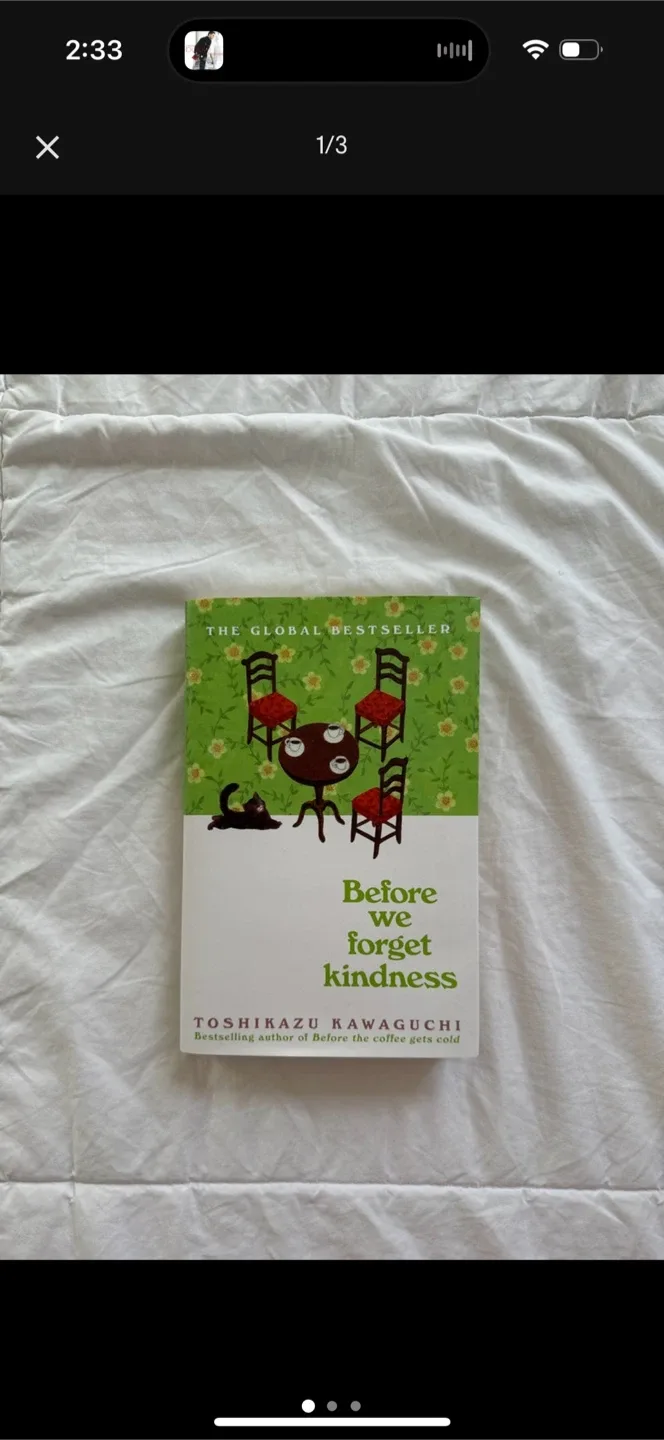 Before We Forget Kindness by Toshikazu Kawaguchi