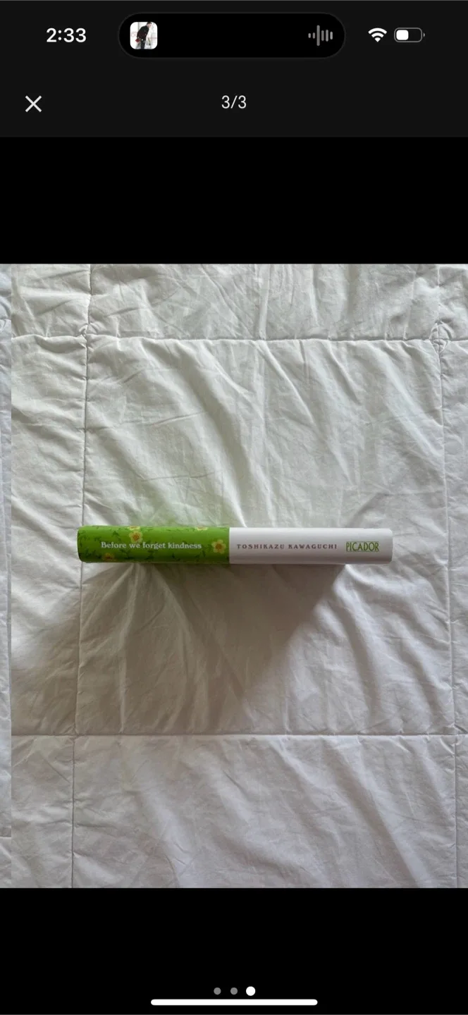 Before We Forget Kindness by Toshikazu Kawaguchi image indicator(3)