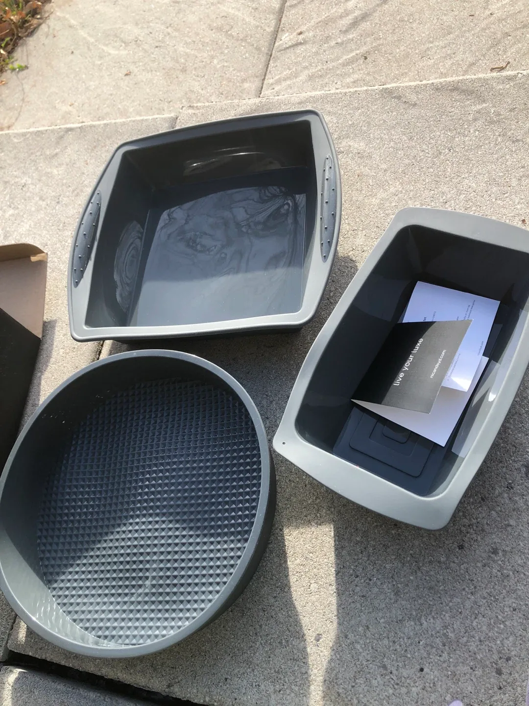 Nic & Syd 4pc Silicone Bakeware Set - New image indicator(2)