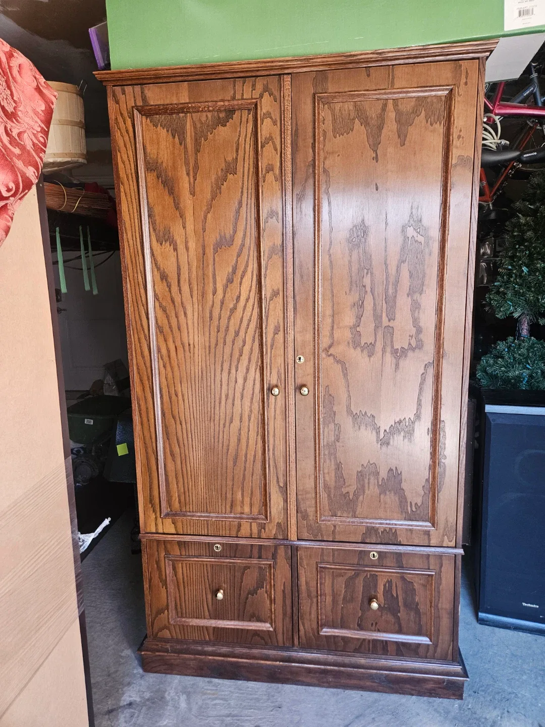 Wooden Armoire Wardrobe
