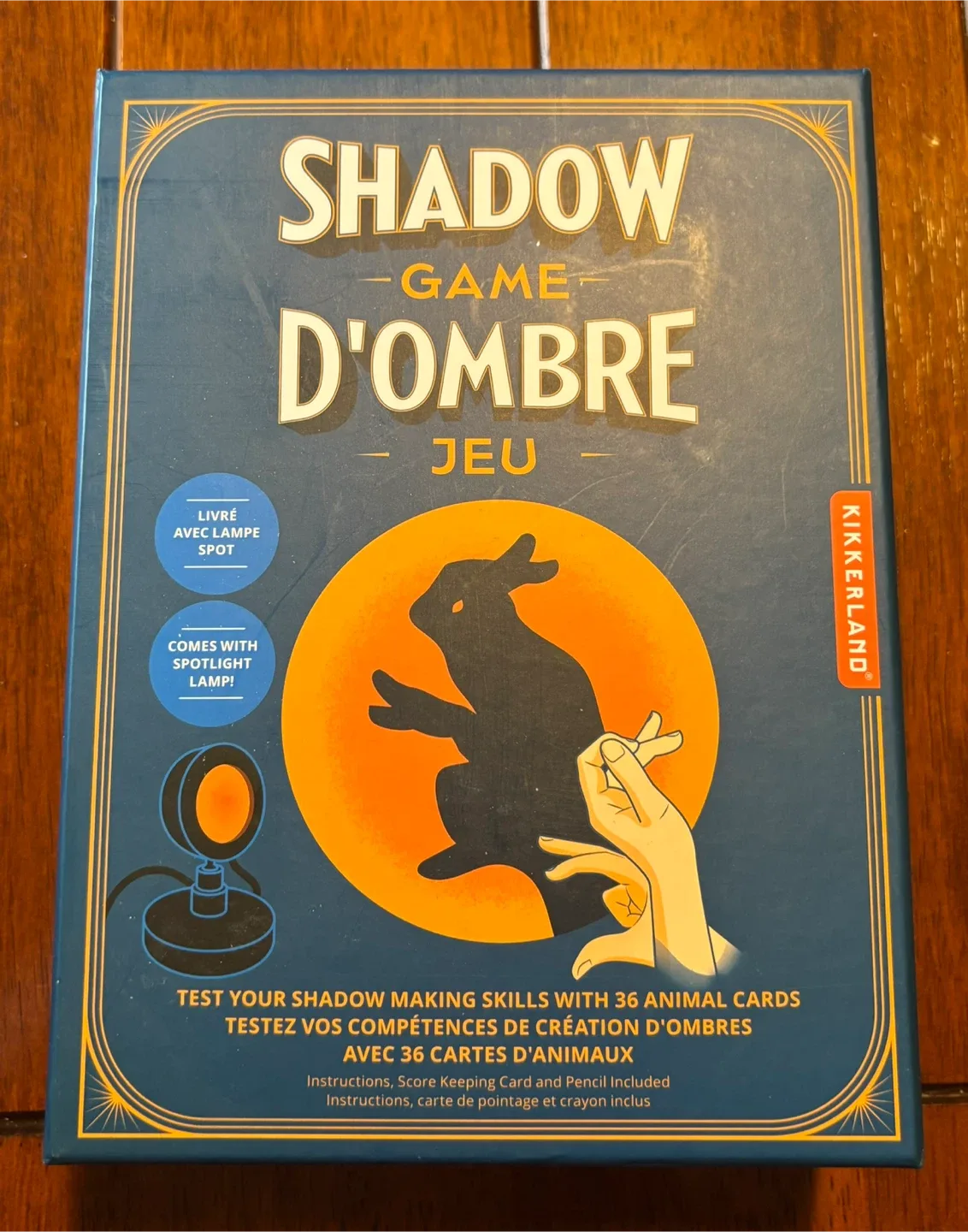Kikkerland Shadow Game D'Ombre - New in Box!