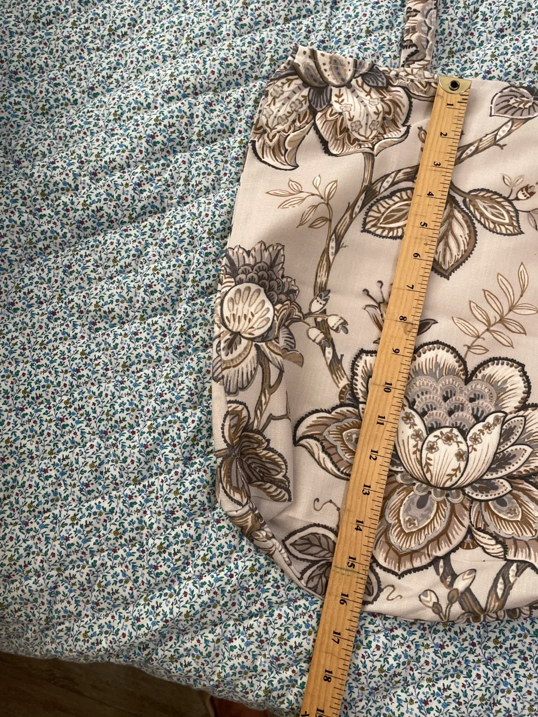 Floral Tote Bag image indicator(4)