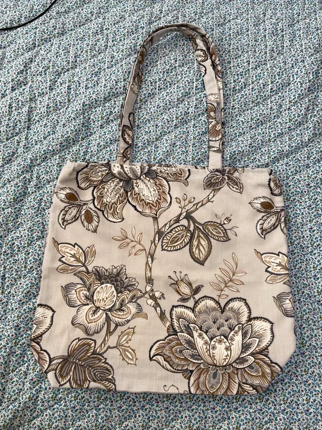 Floral Tote Bag