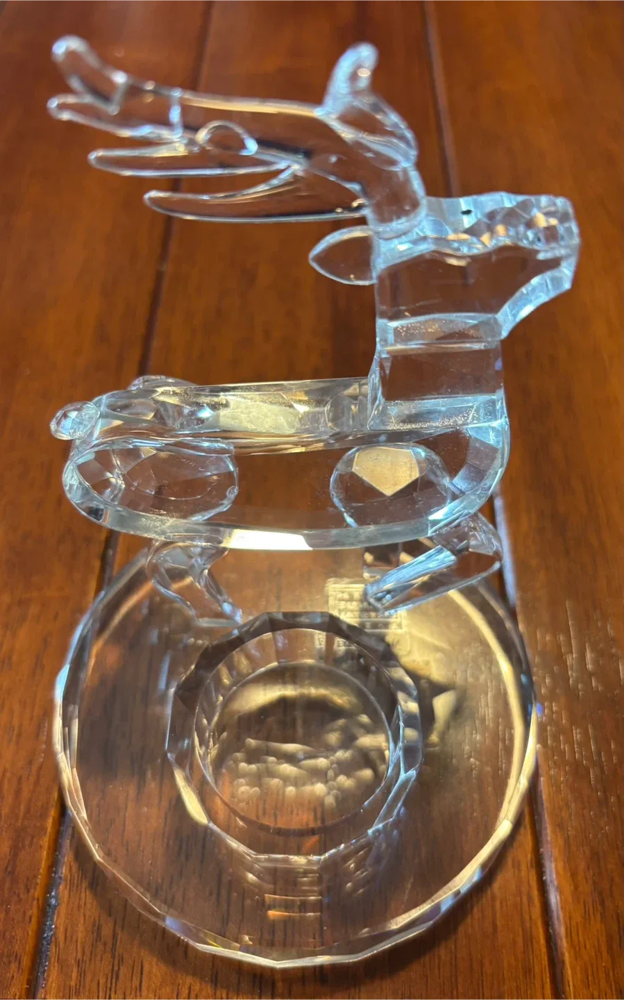 Fifth Avenue Crystal 'Reindeer' Candleholder