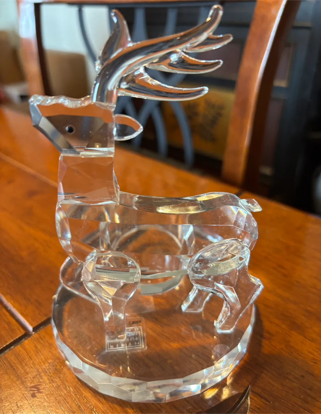 Fifth Avenue Crystal 'Reindeer' Candleholder image indicator(2)