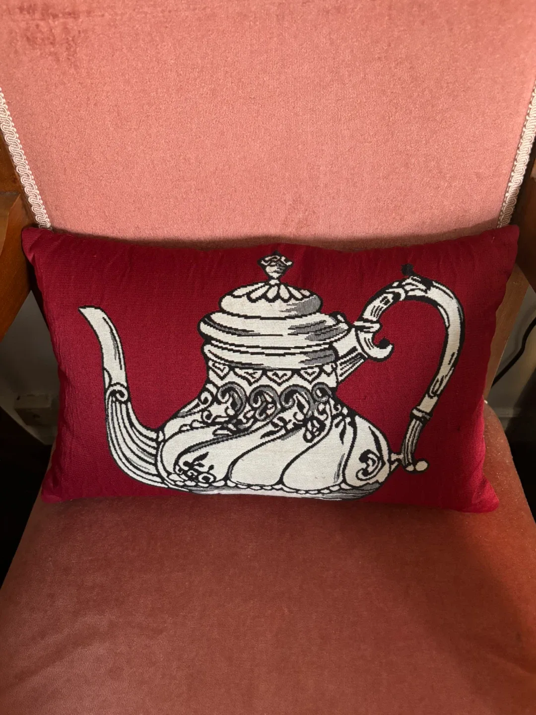 Teapot Design Decorative Pillow image indicator(2)