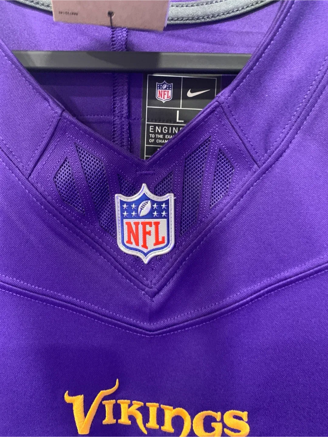 NEW UNWORN Nike Vikings #18 Jersey Justin Jefferson - Size L image indicator(3)