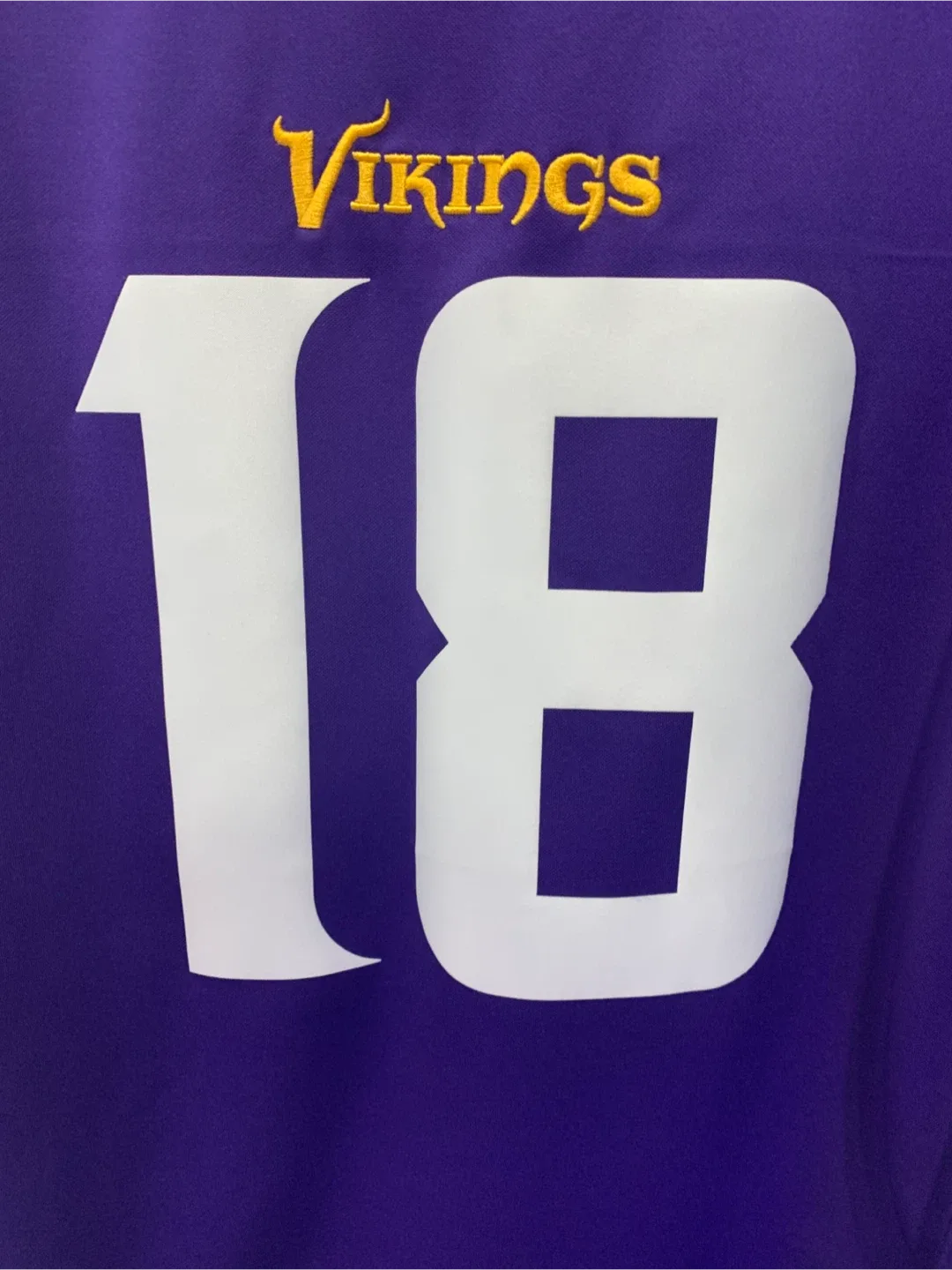 NEW UNWORN Nike Vikings #18 Jersey Justin Jefferson - Size L image indicator(7)