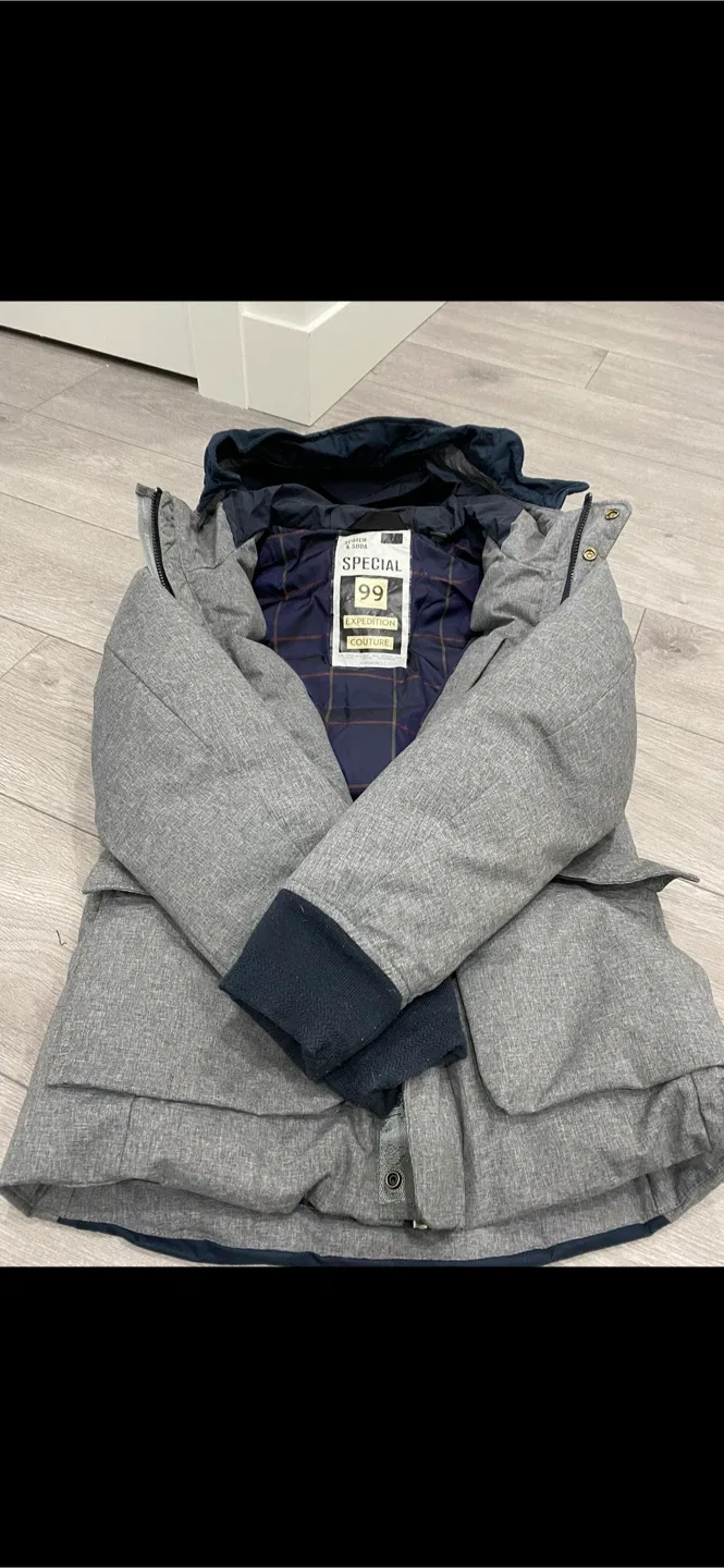 Couture Grey Winter Jacket image indicator(2)