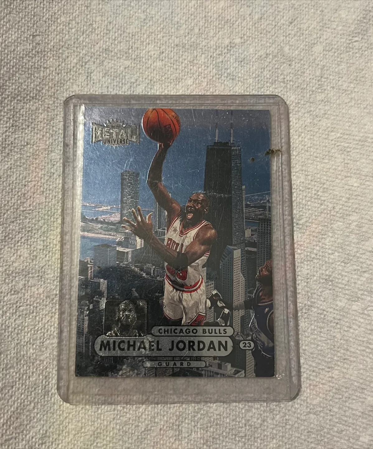 Michael Jordan Chicago Bulls Metal Universe Basketball Card