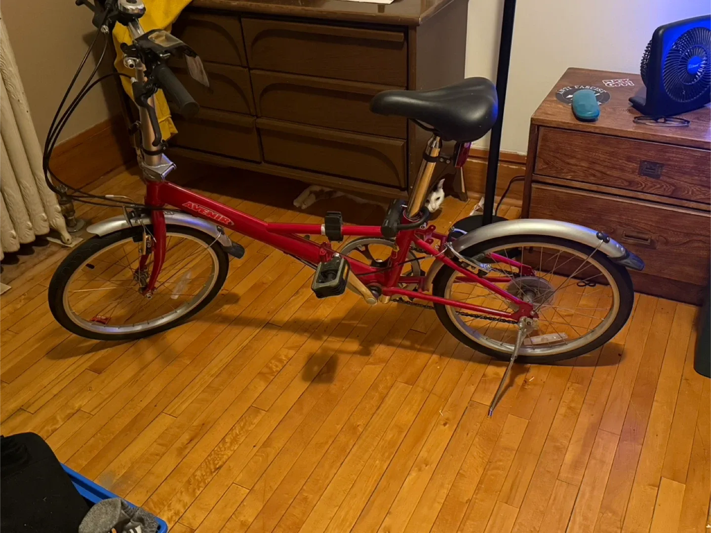 Avenir Folding Bike - Red