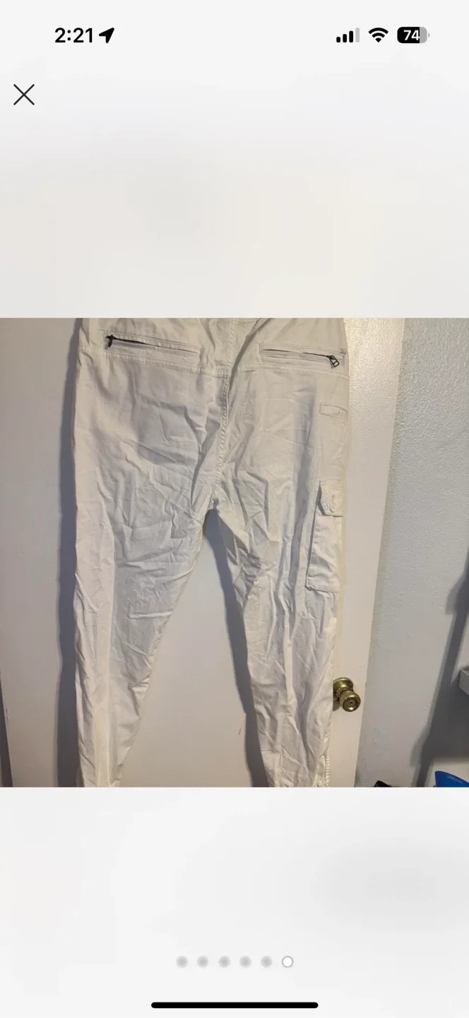 Joe's Jeans White Cargo Pants for Men image indicator(6)
