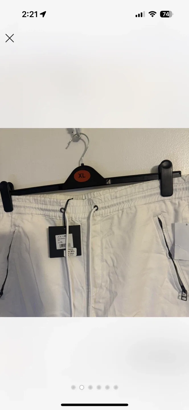 Joe's Jeans White Cargo Pants for Men image indicator(2)