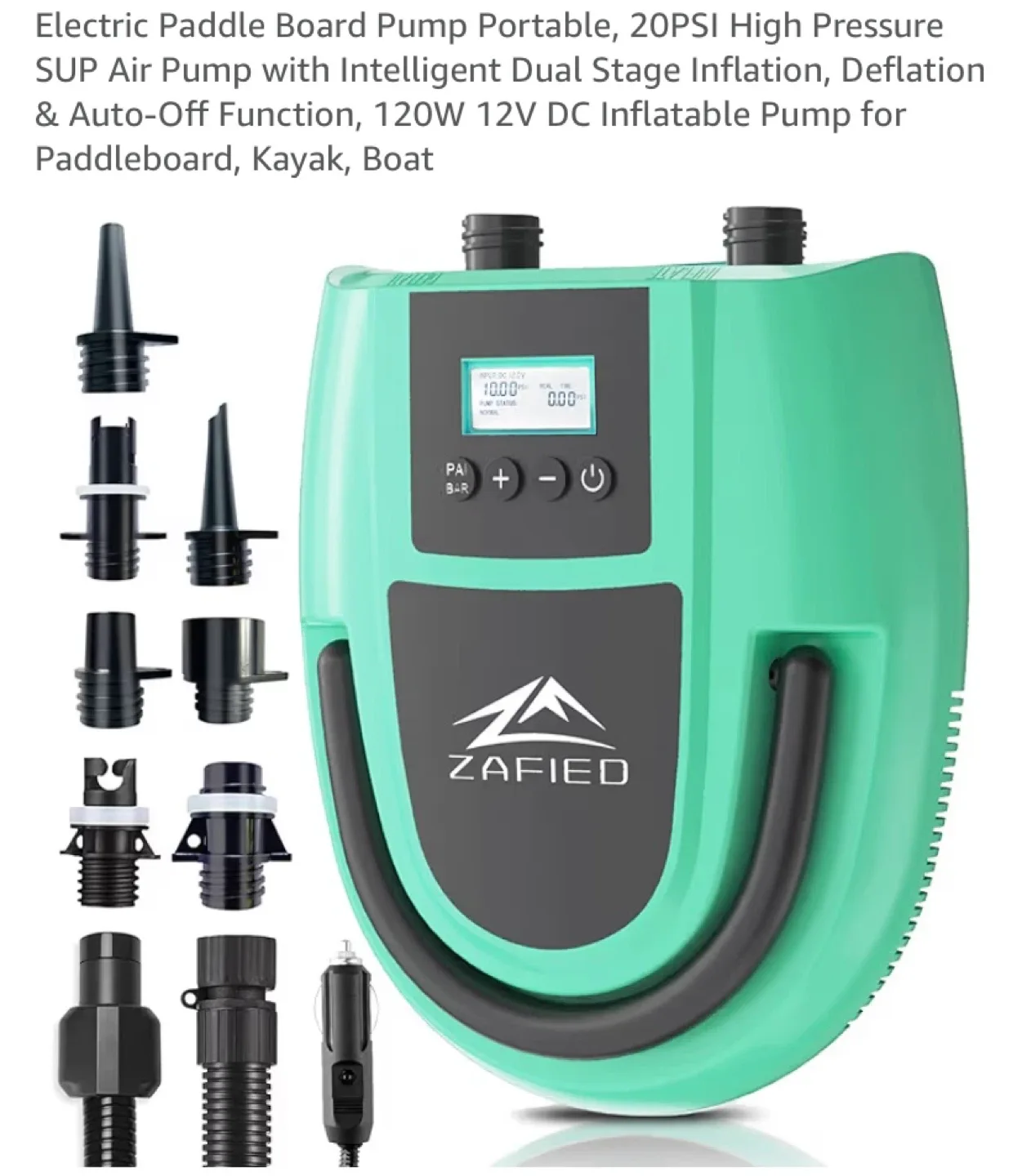 New Electric Paddle Board Pump Portable