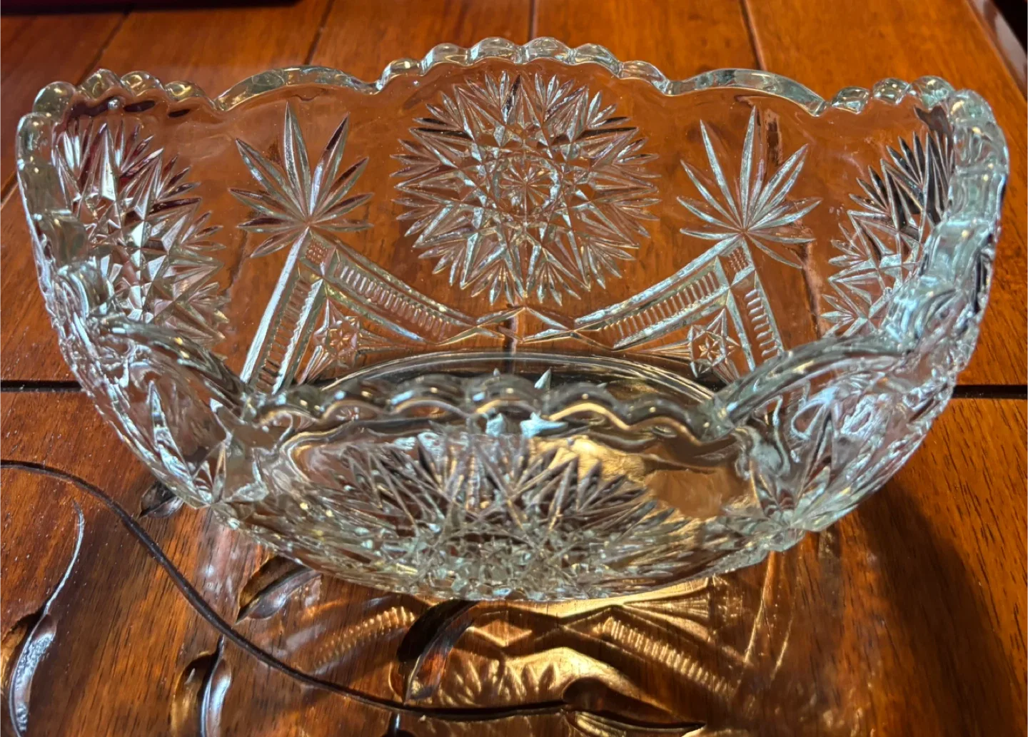 Vintage Crystal Bowl