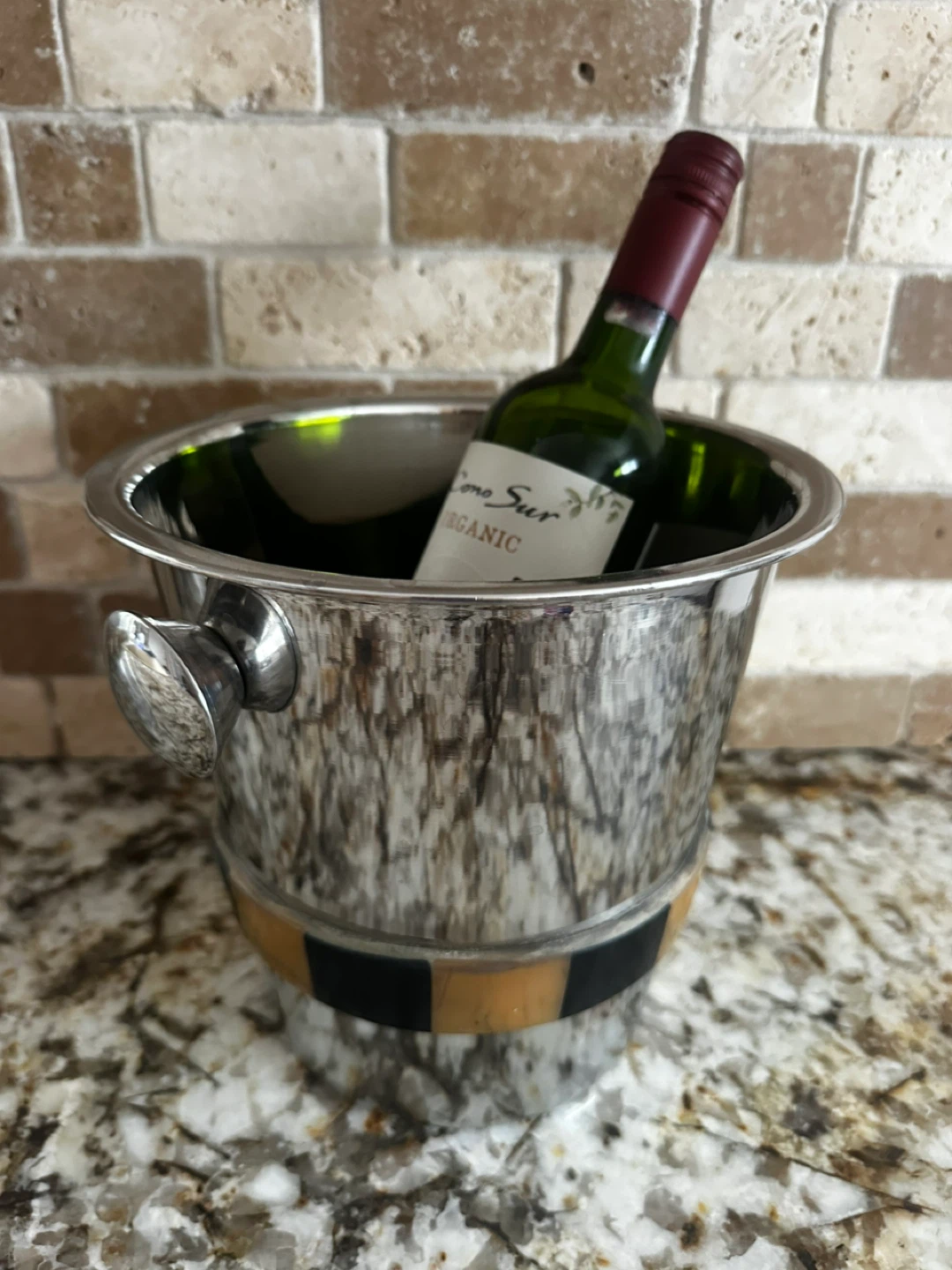 Pier1 Imports Wine Cooler Silver Tone :Located-Collingwood, NW - photo 2