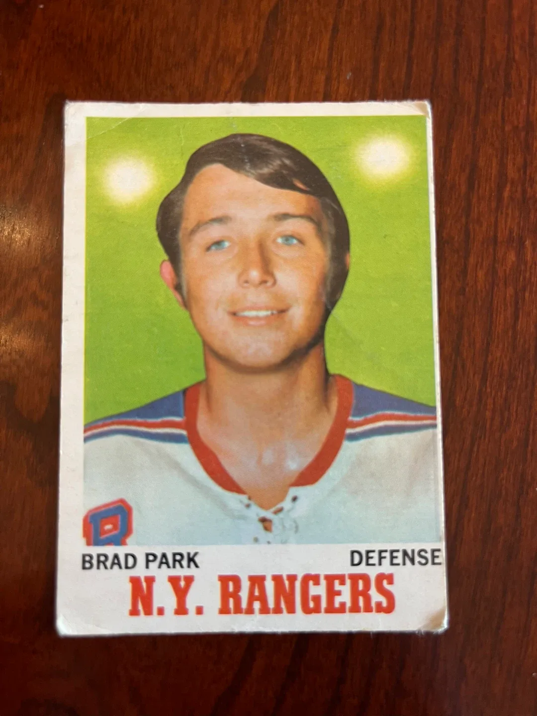 1970-71 OPC O-Pee-Chee Hockey Brad Park #67 ROOKIE