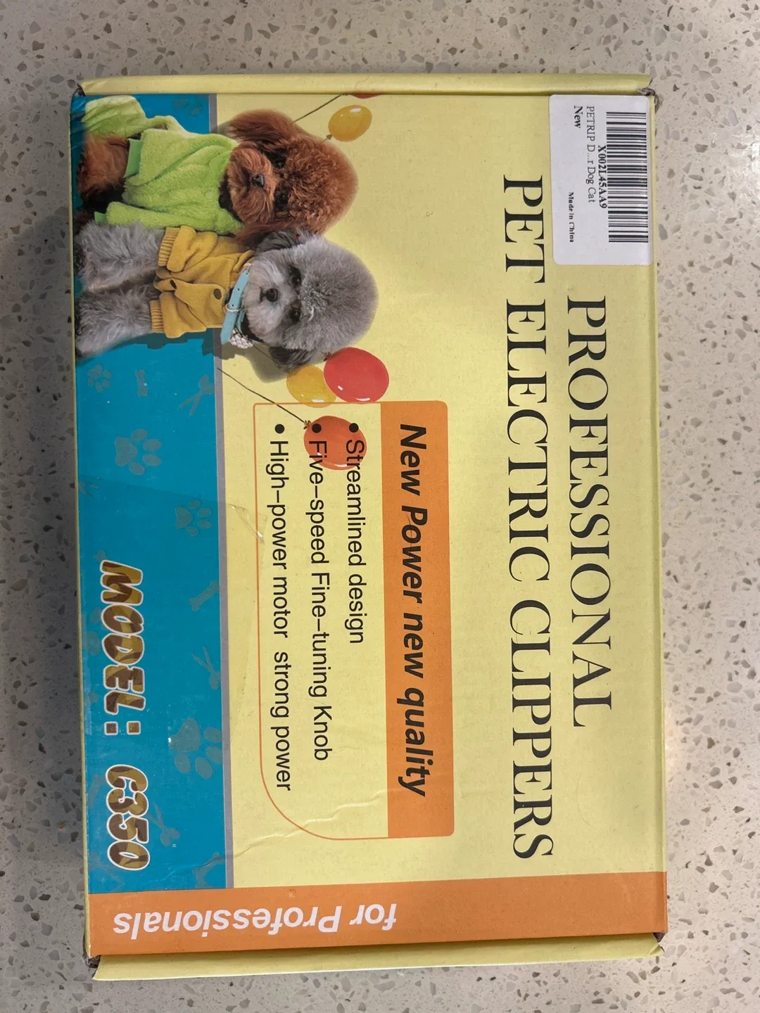 New Professional Pet Electric Clippers Model C350