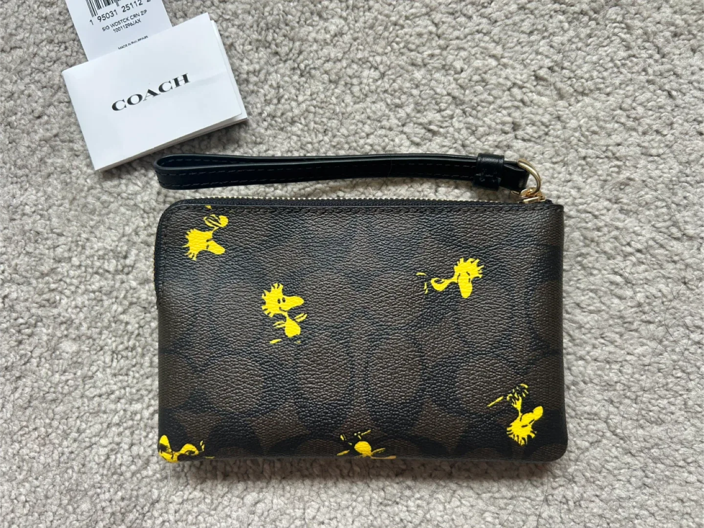 Coach X Peanuts Woodstock Wristlet image indicator(2)