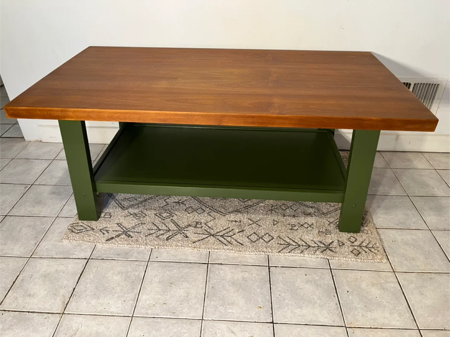 Walnut coffee table