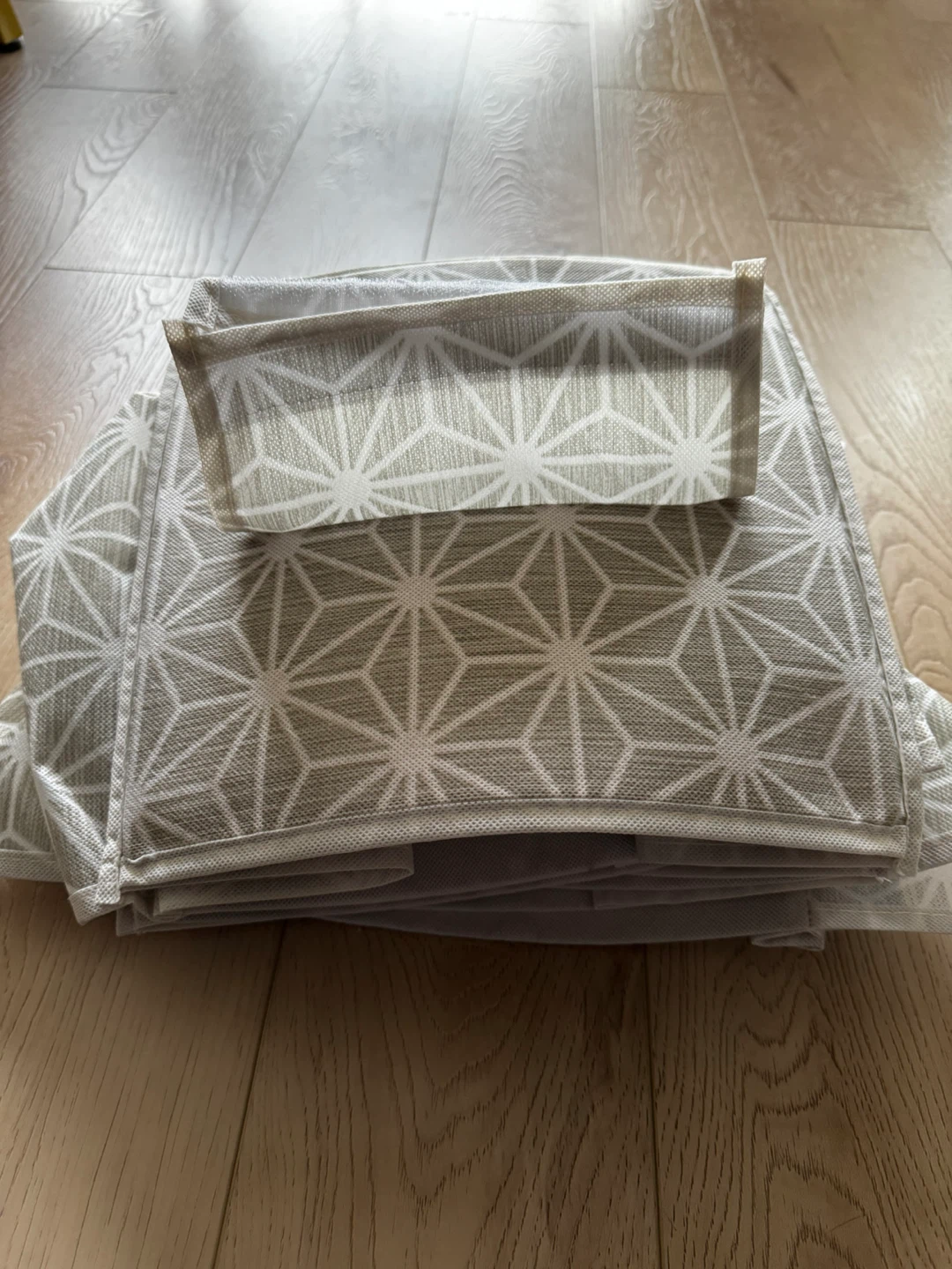 Hanging Closet Organizer - Grey & White - photo 2