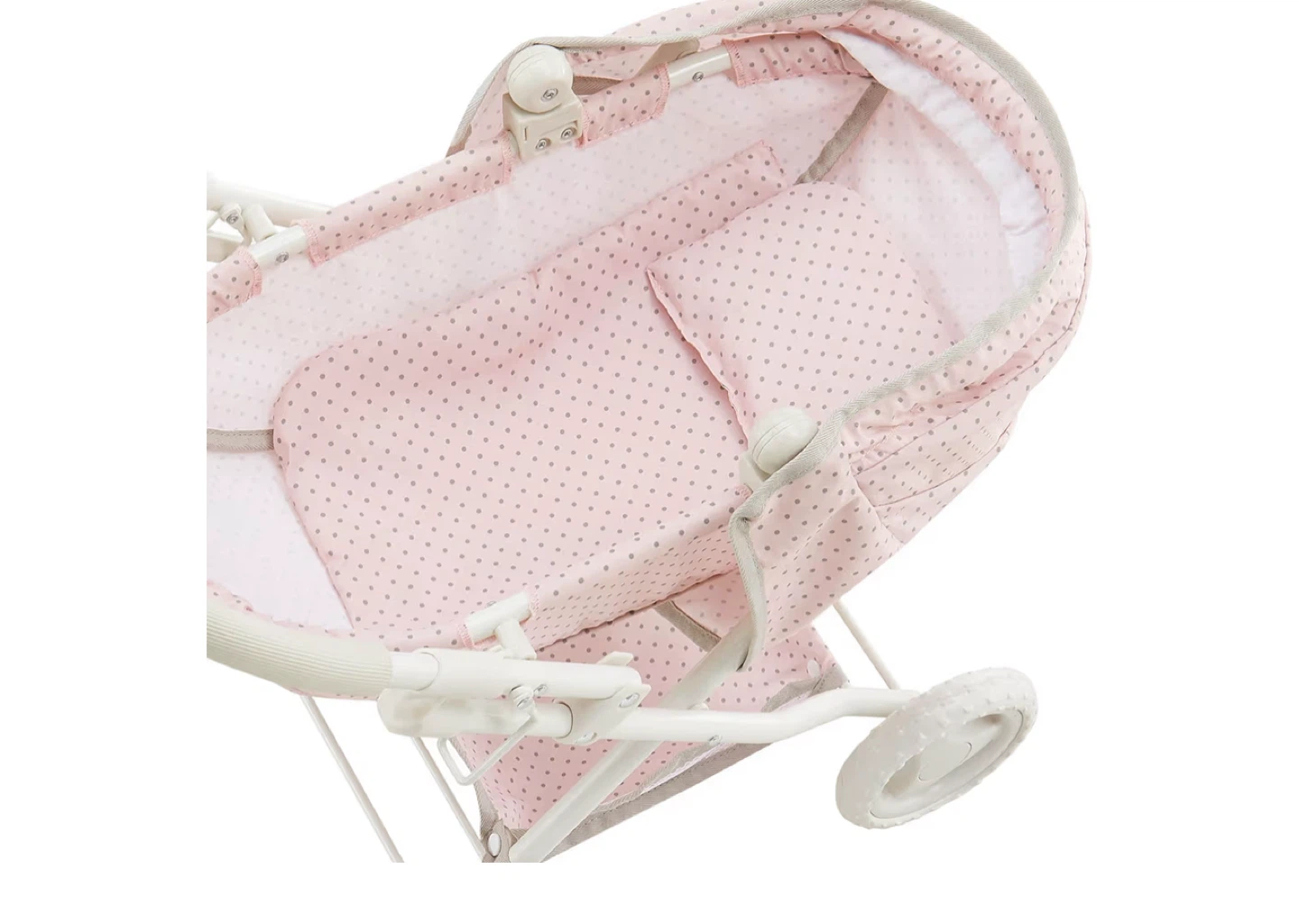 Olivia's Little World Polka Dot Princess Baby Doll Pram - photo 3