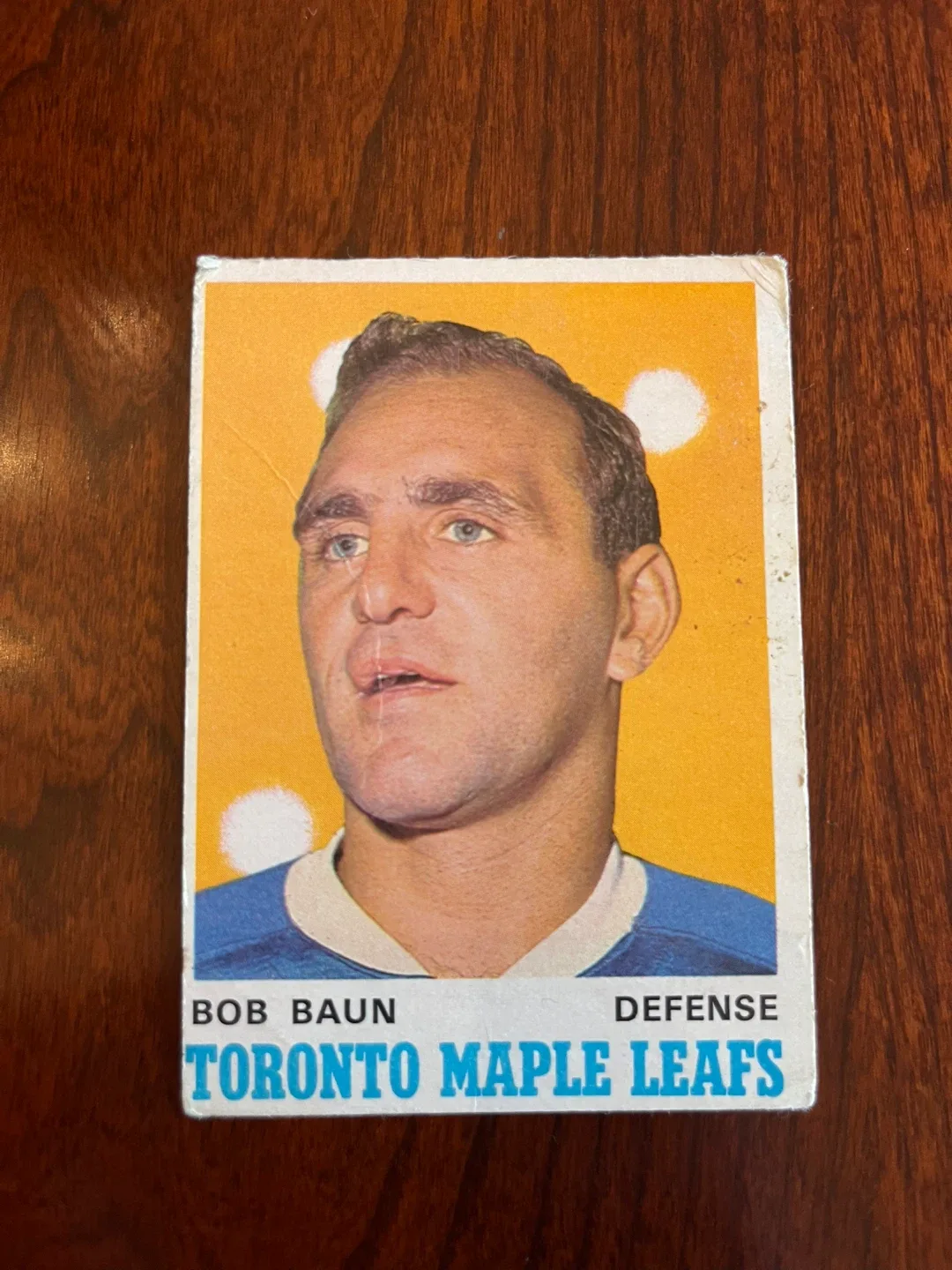 1970-71 OPC O PEE CHEE HOCKEY NHL #223 BOB BAUN